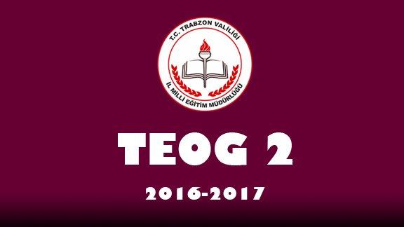2016-2017 TEOG-II Verileri