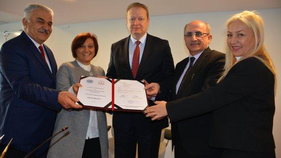 Müdürlüğümüz ile Avrasya Üniversitesi Arasında "Eğitimde İşbirliği Projesi" İşbirliği Protokolü İmzalandı.