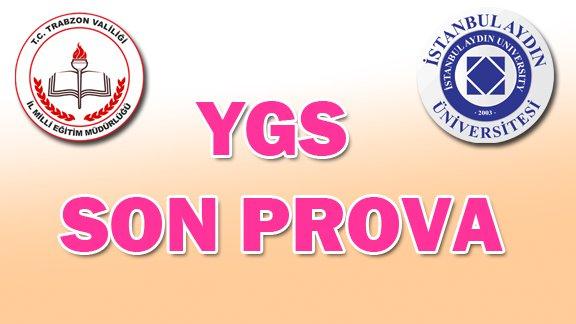 YGS Son Prova Deneme Sınavı -  Öğrenci Sınava Giriş Belgesi ve Öğretmen Görevlendirme Belgeleri Yayınlanmıştır.