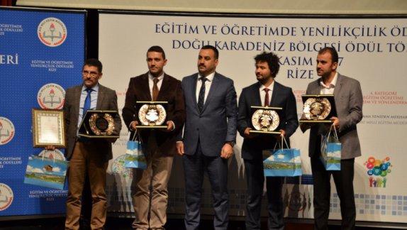 "Eğitim ve Öğretimde Yenilikçilik Ödülleri" Bölgesel Ödül Töreni Düzenlendi.