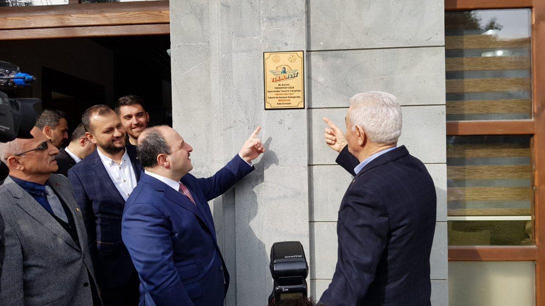 Sanayi ve Teknoloji Bakanı Mustafa Varank'ın Ziyareti.