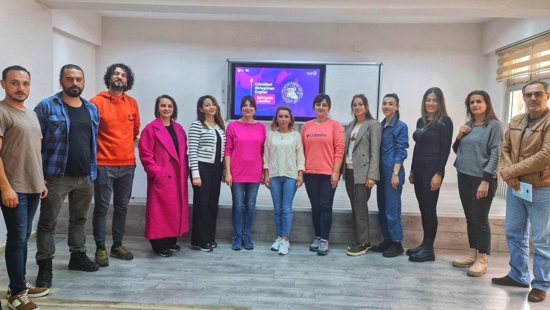 Liseler Arası Müzik Festivali Projesi ilçe temsilcileri toplantısı yapıldı.